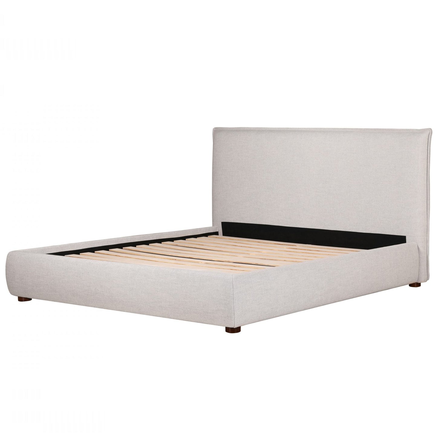 Luzon Light Grey Bed, King