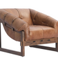 Bellos Brown Accent Chair