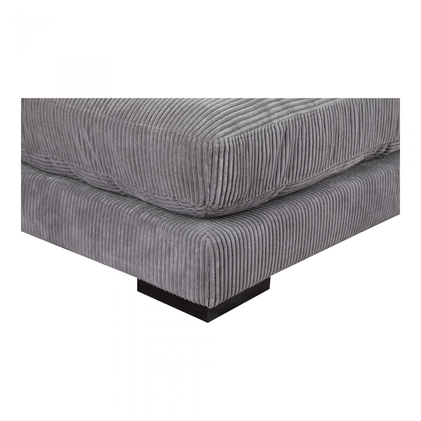 Tumble Ottoman Charcoal