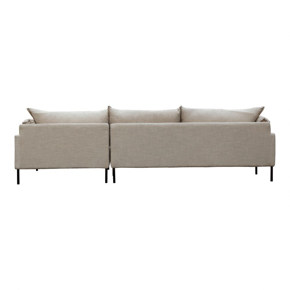 Jamara Sectional Left Light Grey UB-1016-29-L - Yanni Custom 