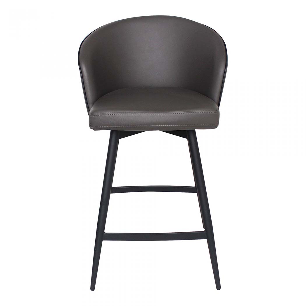 Webber Swivel Counter Stool Charcoal