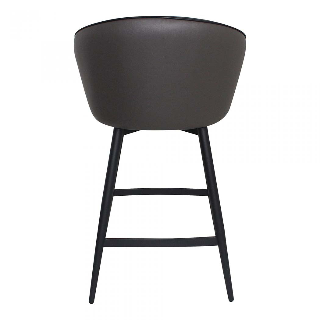 Webber Swivel Counter Stool Charcoal