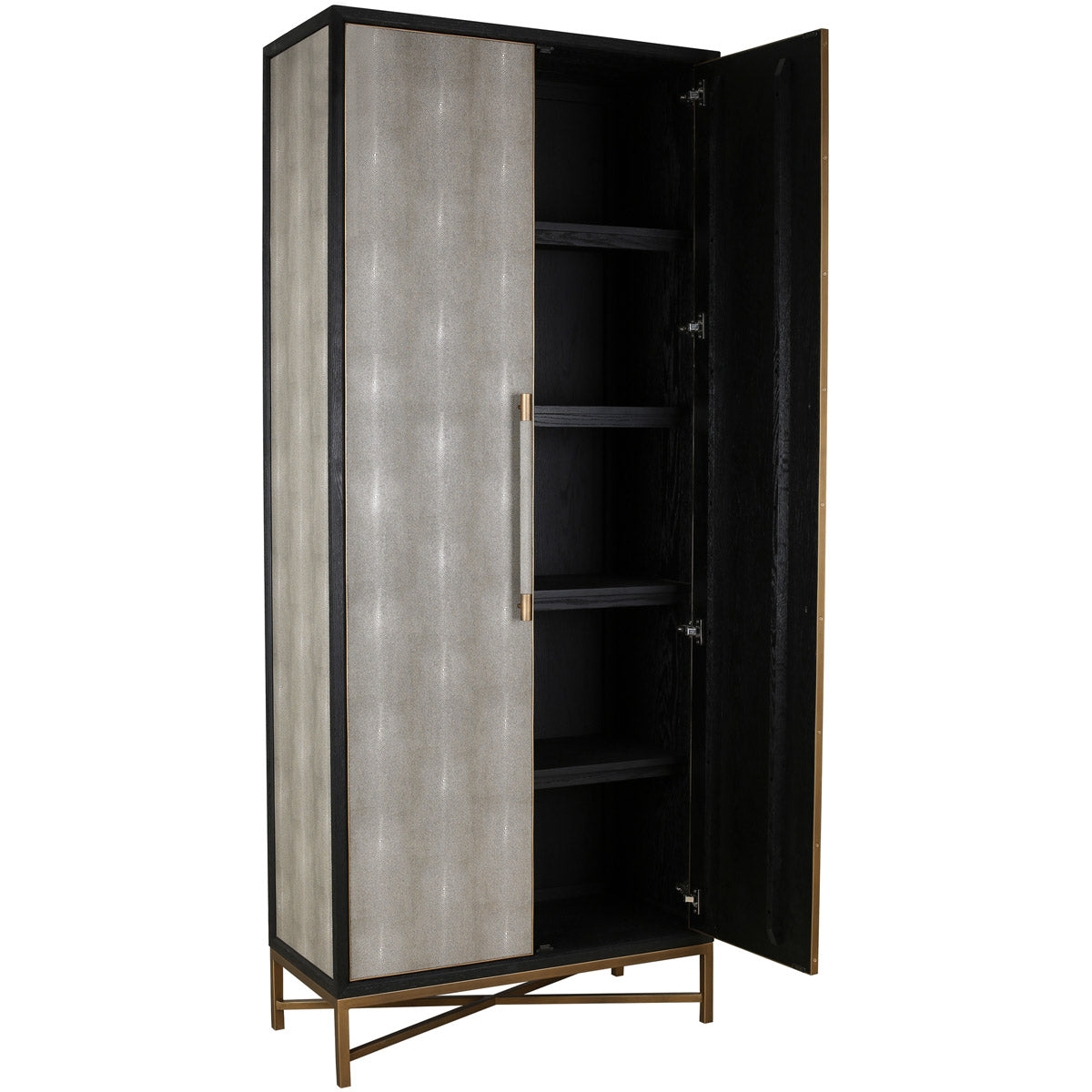 Mako Grey Tall Cabinet