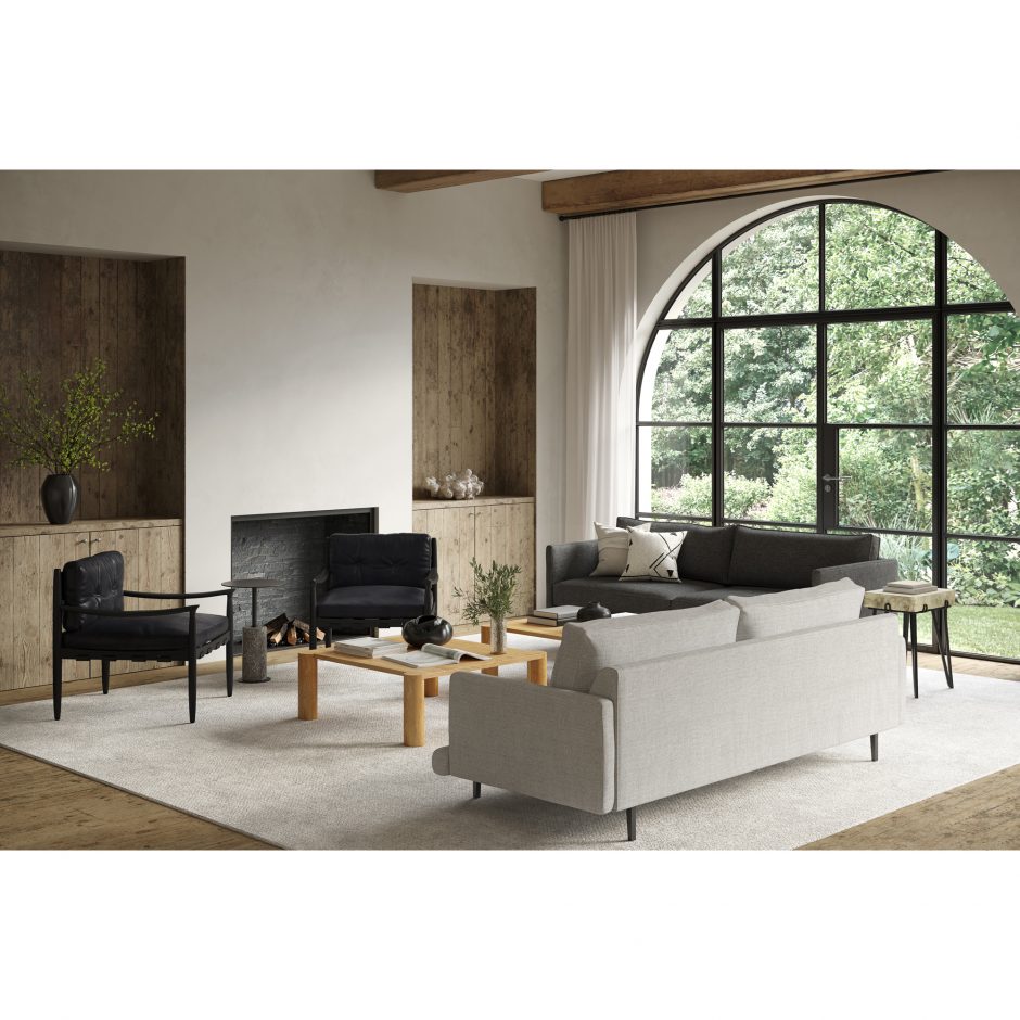 RAPHAEL SOFA ANTHRACITE WB-1002-07