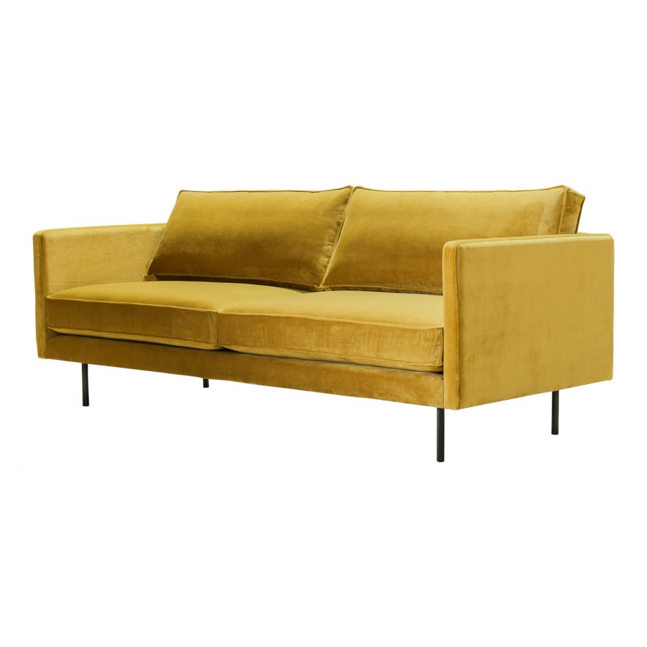 Raphael Mustard Sofa in WB-1002-09