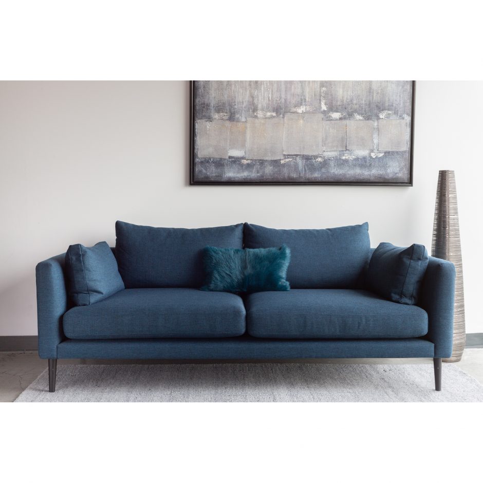 Raval Sofa Dark Blue WB-1004-19 - Yanni Custom 