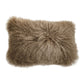 Lamb Fur Pillow Rectangular Natural