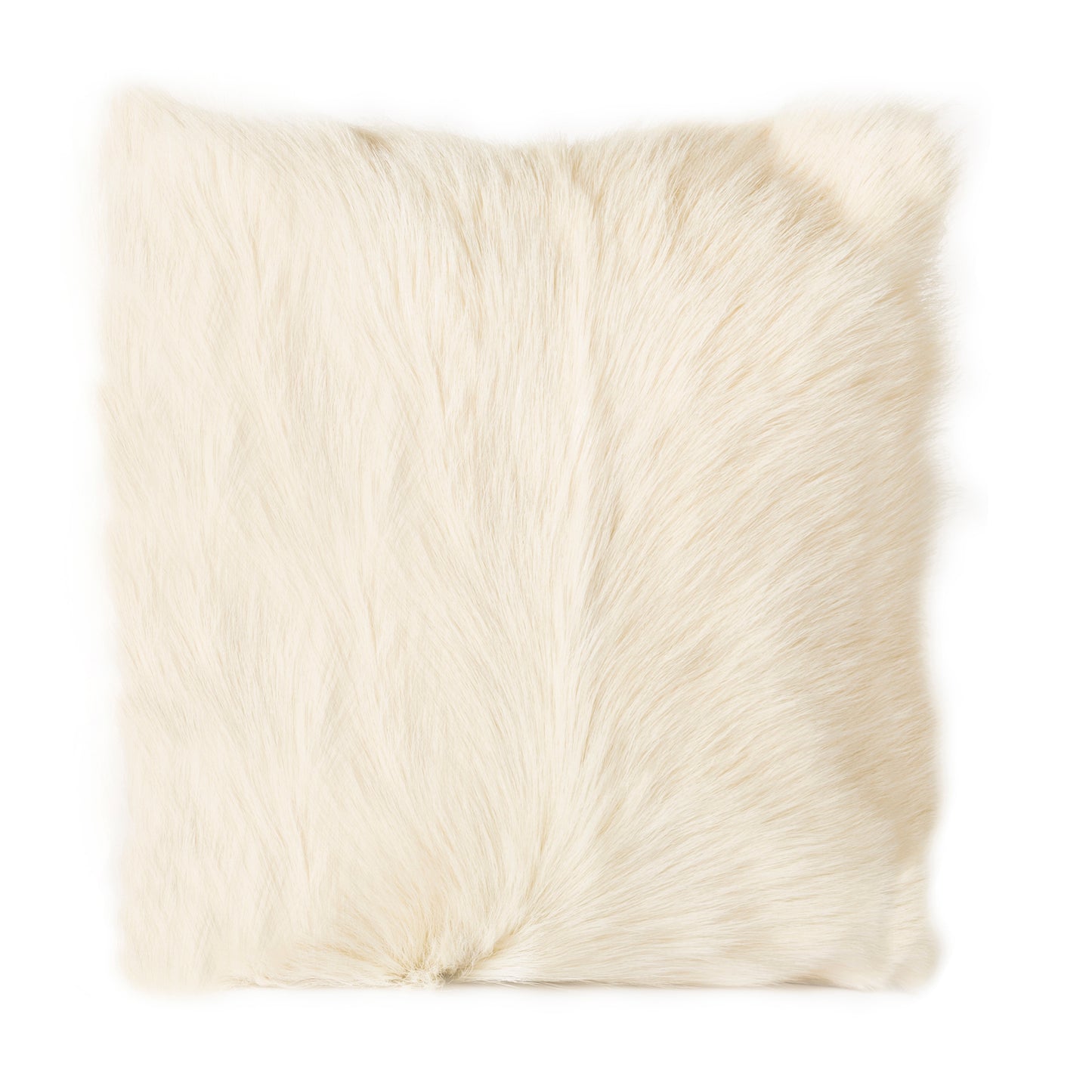 Goat Fur Pillow Natural