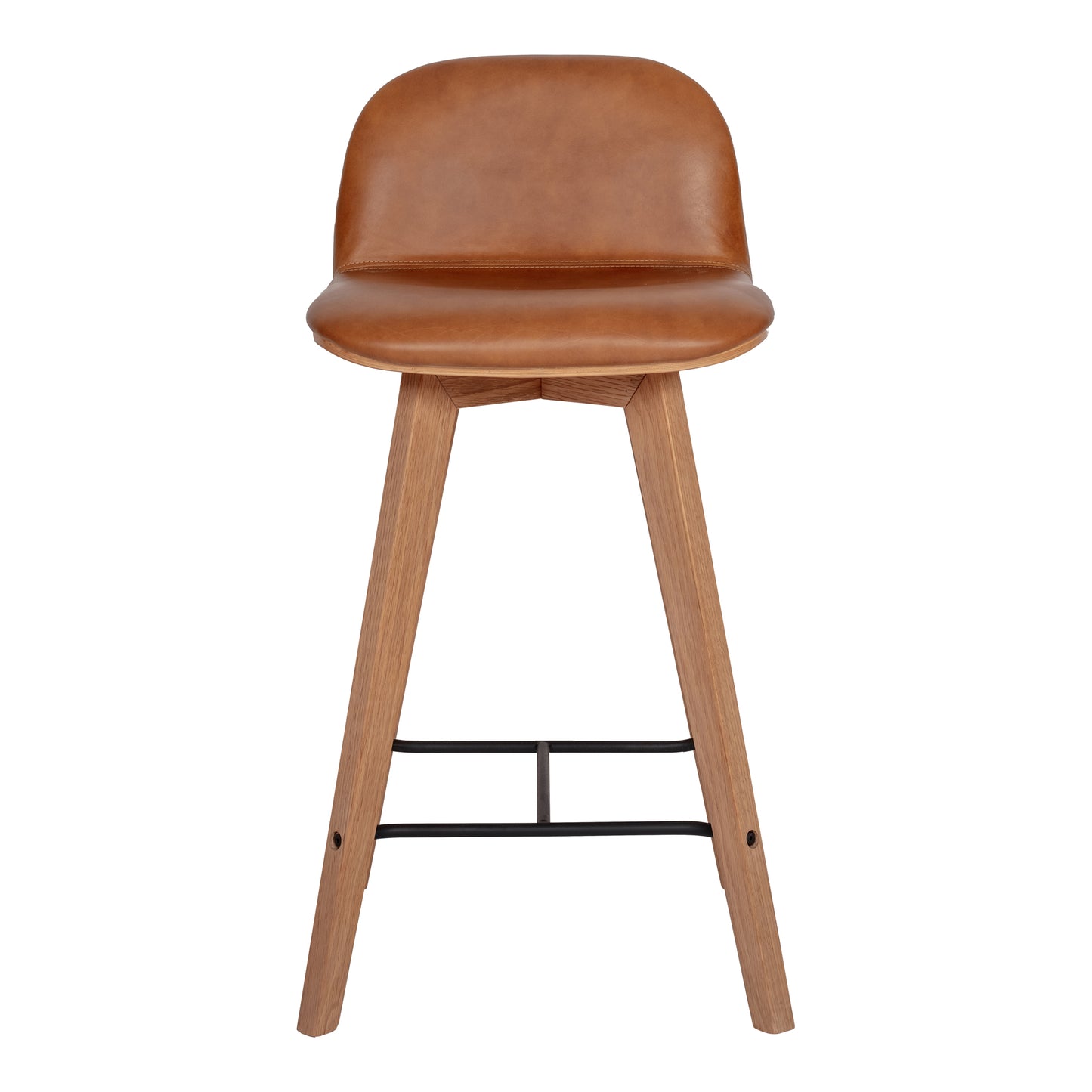 Napoli Leather Counter Stool Tan YC-1020-40 - Yanni Custom 