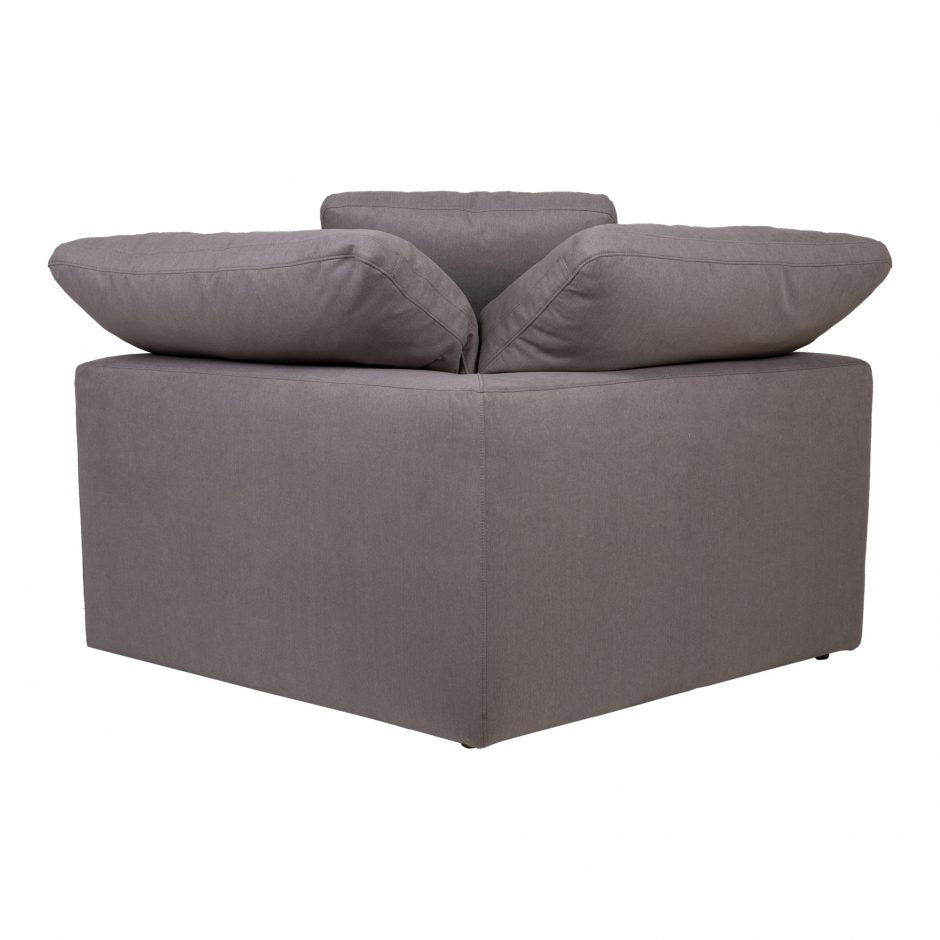 Clay Corner Chair Livesmart Fabric Light Grey YJ-1000-29