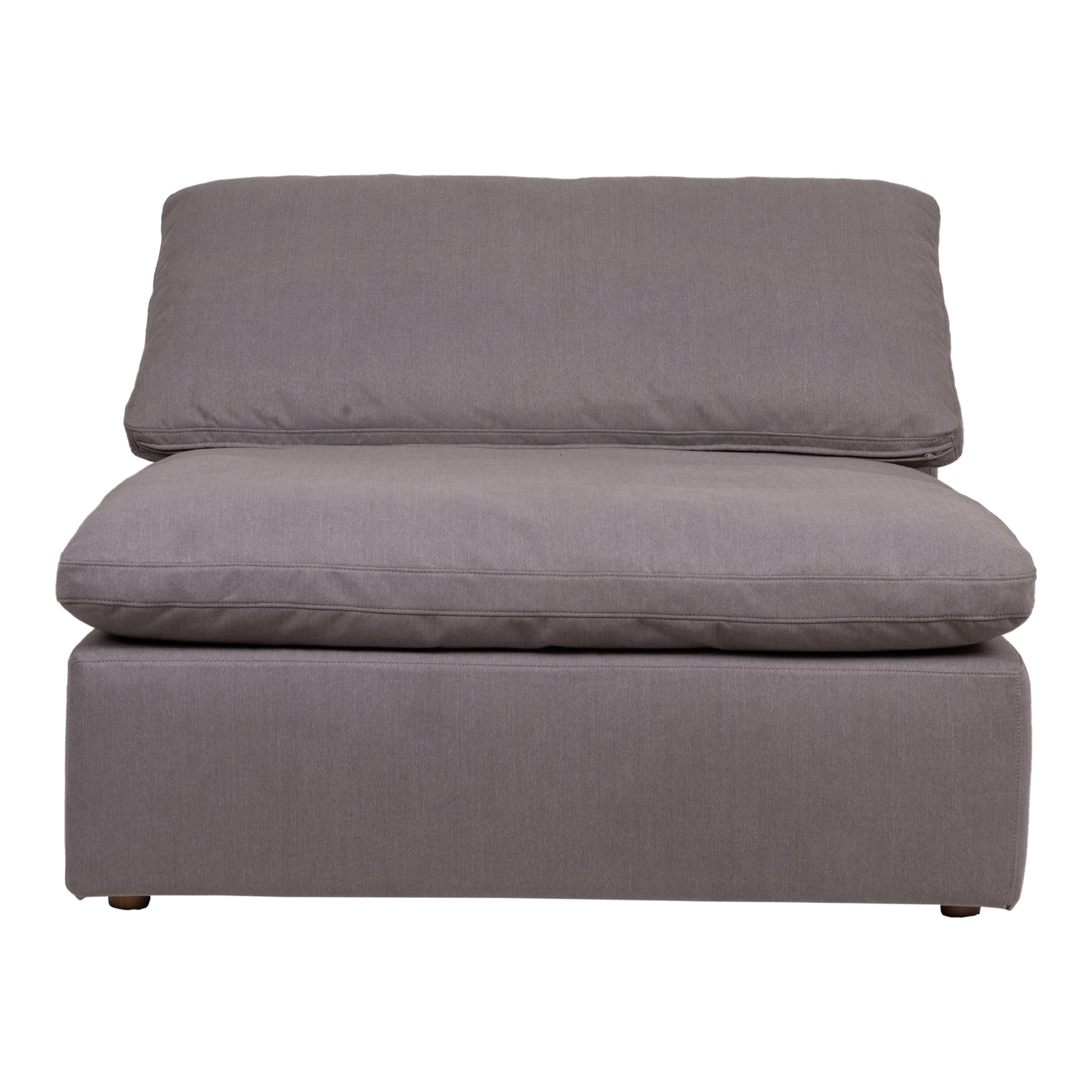 Clay Slipper Chair Livesmart Fabric Light Grey  GREY YJ-1001-29