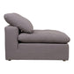 Clay Slipper Chair Livesmart Fabric Light Grey  GREY YJ-1001-29