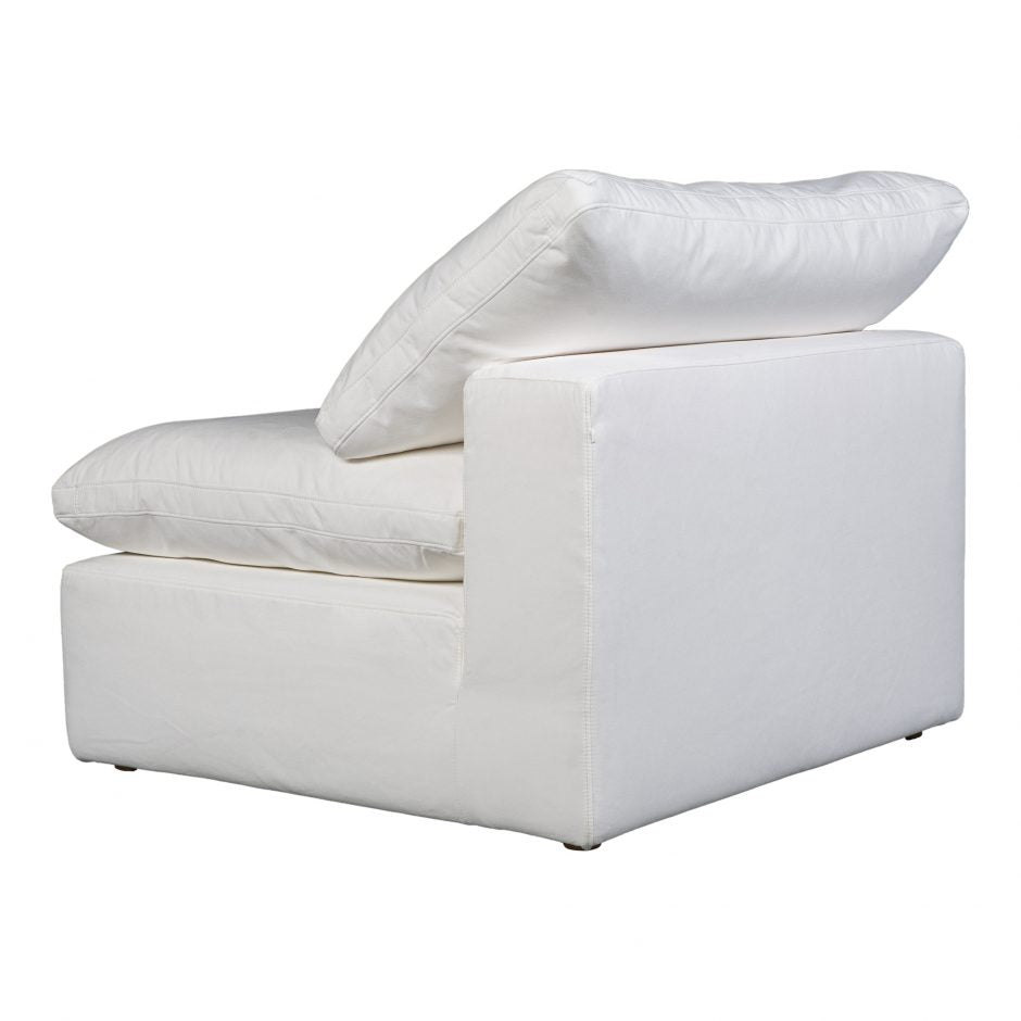 Terra Condo Armless Chair Livesmart Fabric Cream  YJ-1013-05