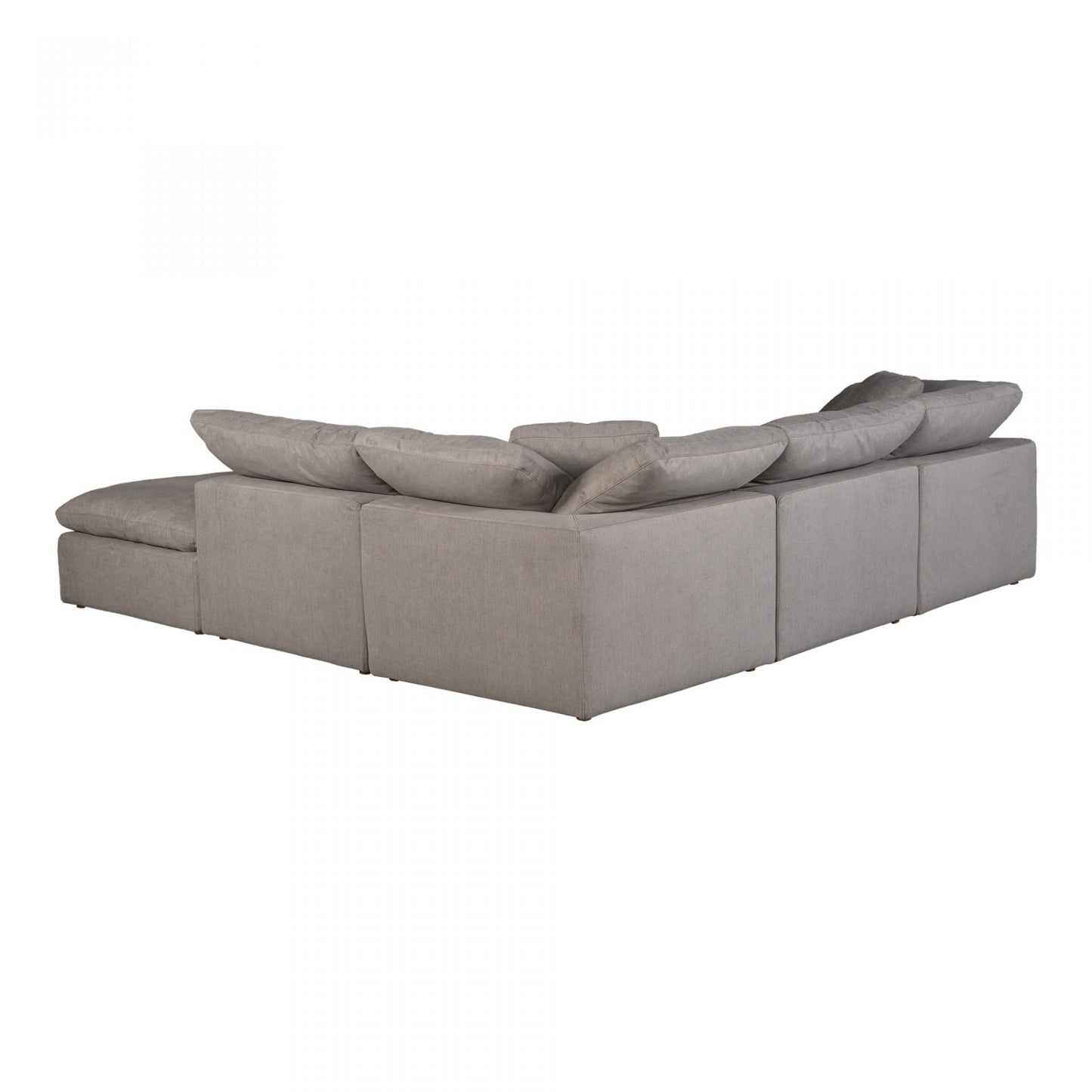 Terra Condo Dream Modular Sectional Livesmart Fabric Light Grey YJ-1018-29