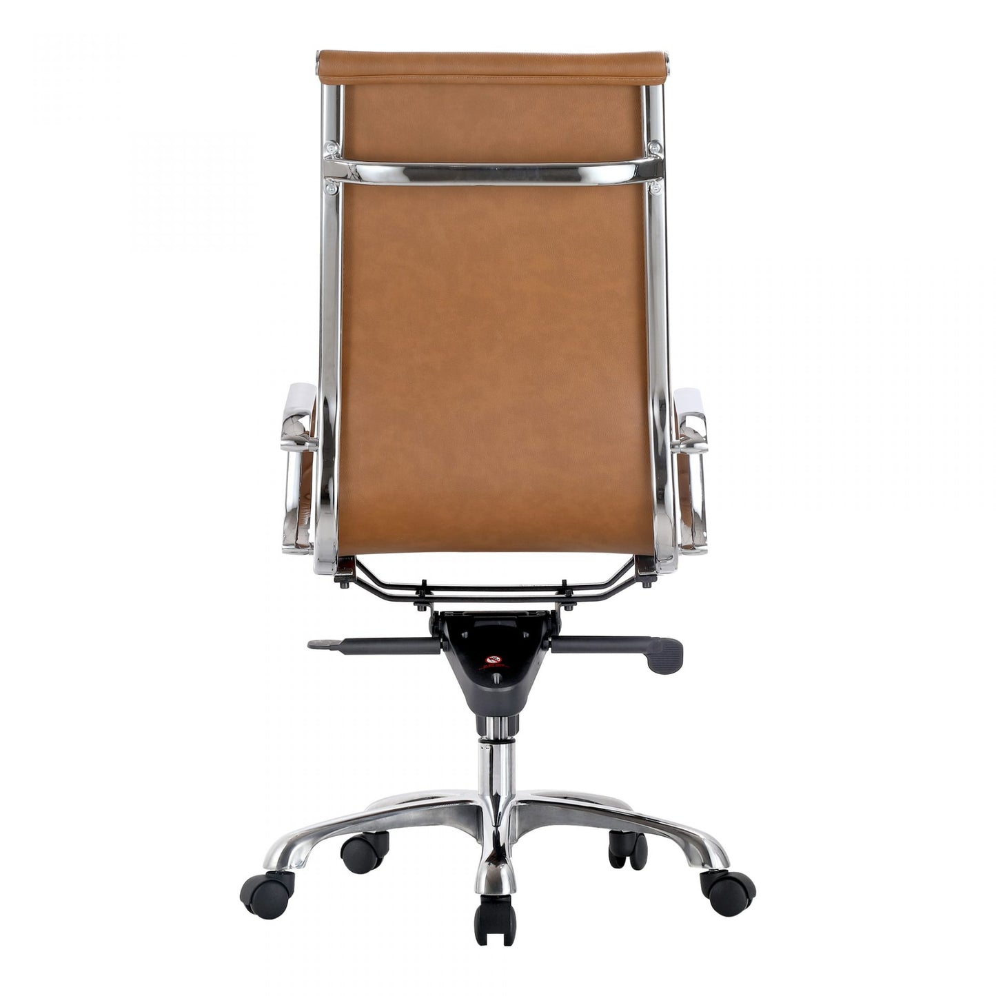 Omega Swivel Office Chair High Back Tan