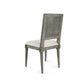 Annette Side Chair, Gray