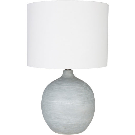 Burke Light Gray Table Lamp