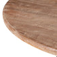 San Rafael 72" Round Dining Table Antique Oak
