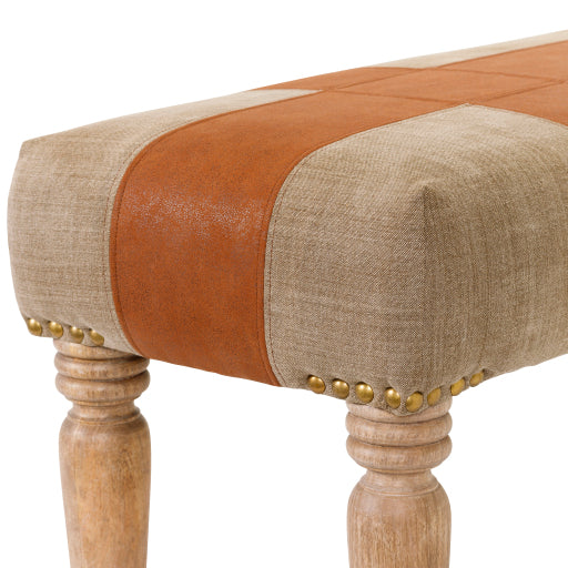 Surya Sacsha Upholstered Bench SHC-001